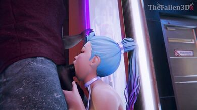 Cumming for Seraphina: A Deep Throat Blowjob by TheFallen3DX