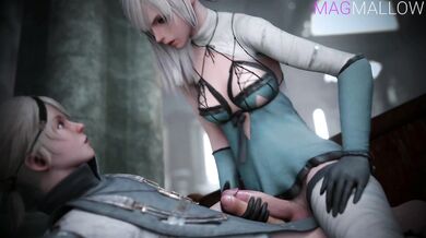 Futa on Male Frottage