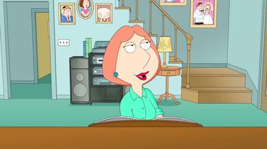 Big Brother House - Peter Griffin gets kinky with Meg Griffin in front of the whole family!