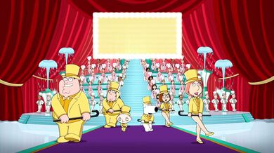 Big Brother House - Peter Griffin gets kinky with Meg Griffin in front of the whole family!