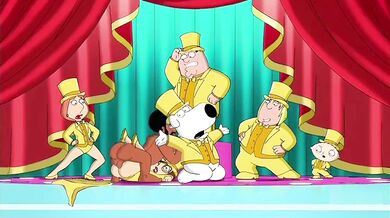 Big Brother House - Peter Griffin gets kinky with Meg Griffin in front of the whole family!