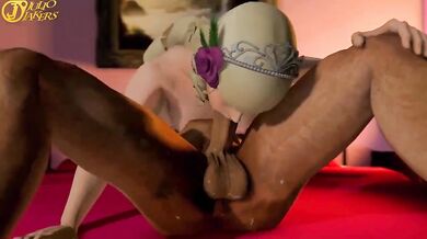 Watch Lili de Rochefort in Tekken as she deepthroats JJ from JSFM in this hentai porn video