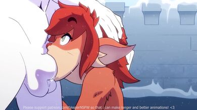 Watch this Vesper-produced NSFW porn as Elora gives a blowjob to the lucky guy in this hentai video