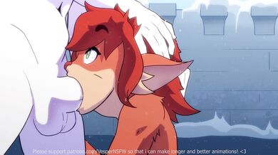 Watch this Vesper-produced NSFW porn as Elora gives a blowjob to the lucky guy in this hentai video