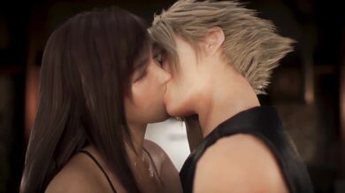 Advent Chil*dren: Tifa and Cloud, Bondage in Black Stockings