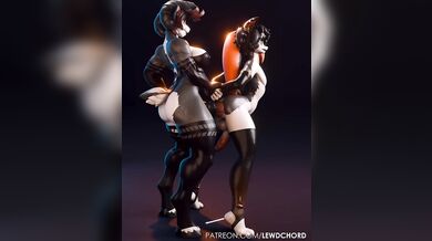 Furry Futa Woman Gets Anal With a Femboy, Taking Him Deeply Into Her Furry Pussy!