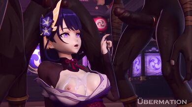 Riding the Steel Dragon with Shoguns and Hillichurls: A Train-Themed Hentai Video