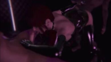 This is a compilation of PMVs made by Mackg4, where the characters are blacked out with a color overlay to create an erotic effect