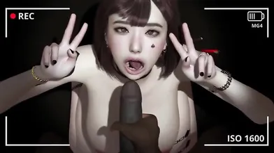 This is a compilation of PMVs made by Mackg4, where the characters are blacked out with a color overlay to create an erotic effect