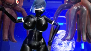 Yelan Hifi raver takes a shower with his favorite toy and plays with it in the shower until he cums all over himself!