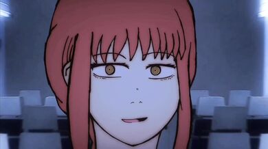 Watch Makima the Chainsaw Man slice through a group of scantily clad damsels in distress in this hentai porn parody!