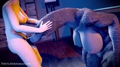 A hot alien warrior is ravaged by a sexy hermaphrodite in this erotic science fiction parody