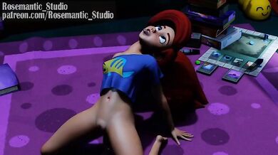 Under the Sea: Ariel and her Dolphin Dildo in a Little Mermaid Hentai Adventure