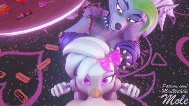 Japanese MILF gets an assisted blowjob from a man with a mole while nude in the bedroom