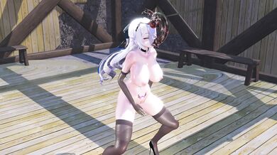 [Goutouren] Big tits Bronya model gets fucked by an insect