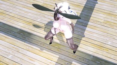 [Goutouren] Big tits Bronya model gets fucked by an insect