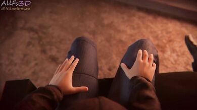 Holiday Bounty - A Foot Fetish Fantasy Starring Lara Croft