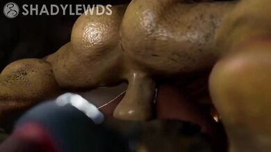 Sexy Supergirl gets fucked hard by a giant penis [Shadylewds]