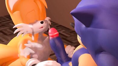 Sonic and Tails are in for a sexy adventure as they explore each others bodies deep inside a mystical temple