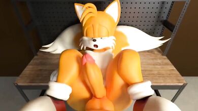Sonic and Tails are in for a sexy adventure as they explore each others bodies deep inside a mystical temple