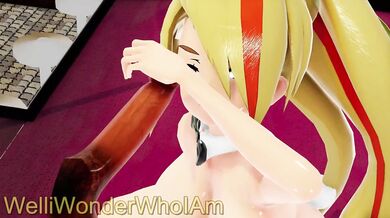 The sexy zombie girl Saki from Zombieland Saga is getting fucked hard by a random guy while shes still wearing her school uniform