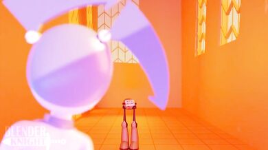 Wakemans masturbation session with a blender knight in Jennys room