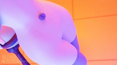 Wakemans masturbation session with a blender knight in Jennys room