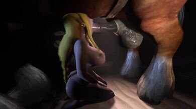 The Legend of Zelda: A Sensual Encounter with Horse (Zenu)