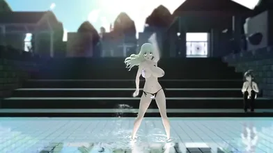 A Futanari Hentai Dance Party & Fuck - Kuro @ Vov