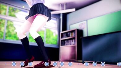 The Ultimate Fap Hero (MMD) and His Venomous Sweetheart Enjoy a Passionate Night Together