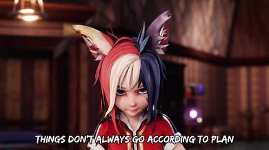 The forbidden ritual of the Vaira Chronicles continues with a new chapter! Watch as these sexy beings indulge in their darkest desires