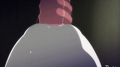 Raven and Beast Boy have a threesome with a sexy alien