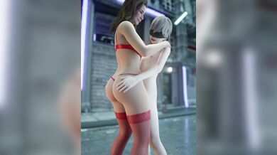 Watch as Alt and Cunningham seduce each other with 9s of thigh sex in this Tyviania porn video