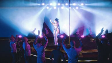 Tifa strips on the dance floor in Club 44!