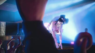 Tifa strips on the dance floor in Club 44!