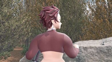 Stripper Honey Trap, Tanjirō Kamados Dildo Rides with Peterraynor in Ultra HD