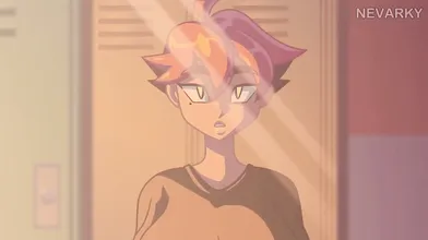 The animated sexcapades of multiple beautiful women from different perspectives, with each scene showing a unique angle and point of view