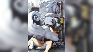 Scaly Sexcapades with a Reptilian Seductress and a Human Lover