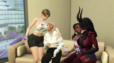 'Sexual Intrigue at the Futanari Plus Party Part Deux'