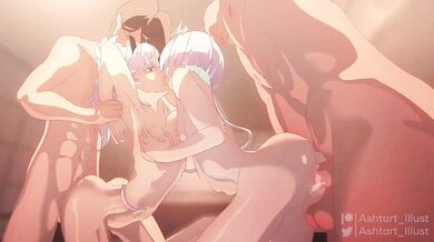 "Sakura and Ashtart's Secret Love Scene (Sound)"