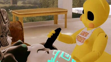 "Short Stack Chica and Midna Get It On in a Hotel Room"