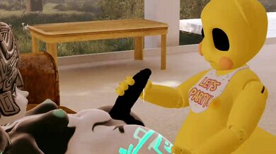"Short Stack Chica and Midna Get It On in a Hotel Room"
