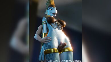 "Tayanna's Thighjob Cumshot and Lewd Chords"