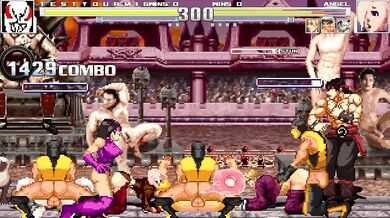 The Mortal Kombat Gangbang Warriors: Battle of the Booties.