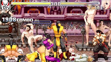 The Mortal Kombat Gangbang Warriors: Battle of the Booties.