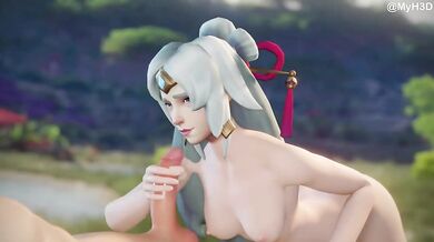 'The Lian's Blowjob and Facial'