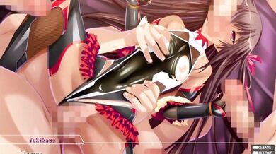 'Taimanin Asagi Yukikaze animation - [1] Yukikaze END (part8) {ENG}'