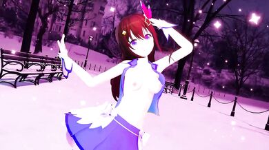 "One day, Sora came across a mysterious pop machine that had the power to fulfill all her sexual desires."