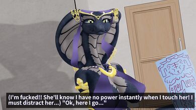 'Moon-goddess-series-part-13: The Celestial Flower and the Crescent Moon'