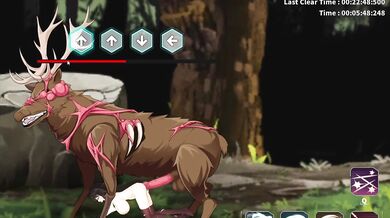 "Sena's Deer Hunting Adventure Takes a Giant Turn When the Buck Pounds Her Virgin Pussy."